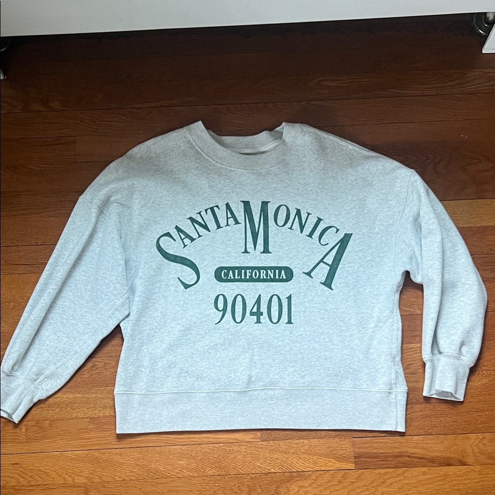 Abercrombie & Fitch Gray Santa Monica Sweatshirt